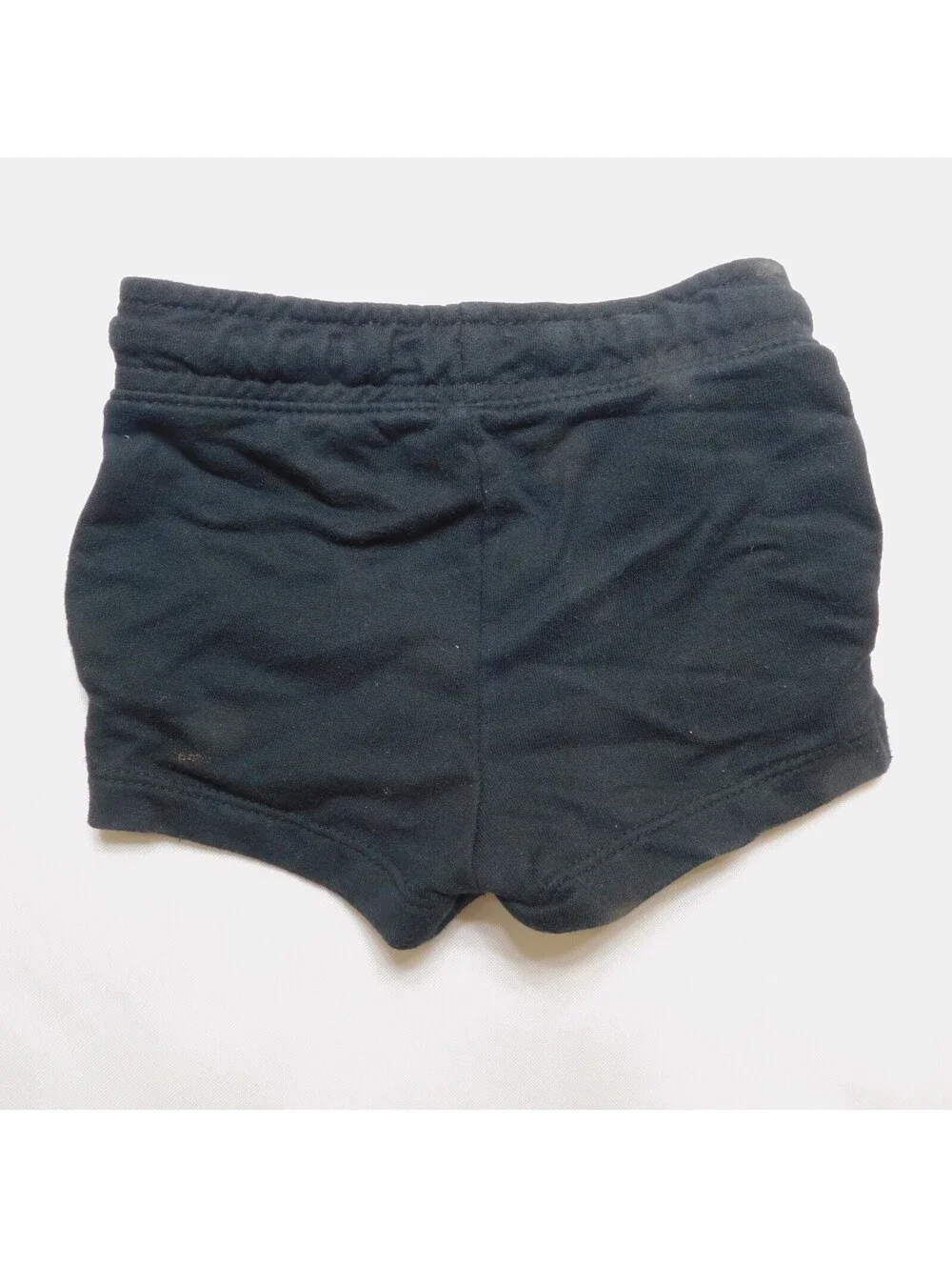 Cat & Jack Toddler Girls Black Pull On Shorts Size 18M Cotton Blend Drawstring